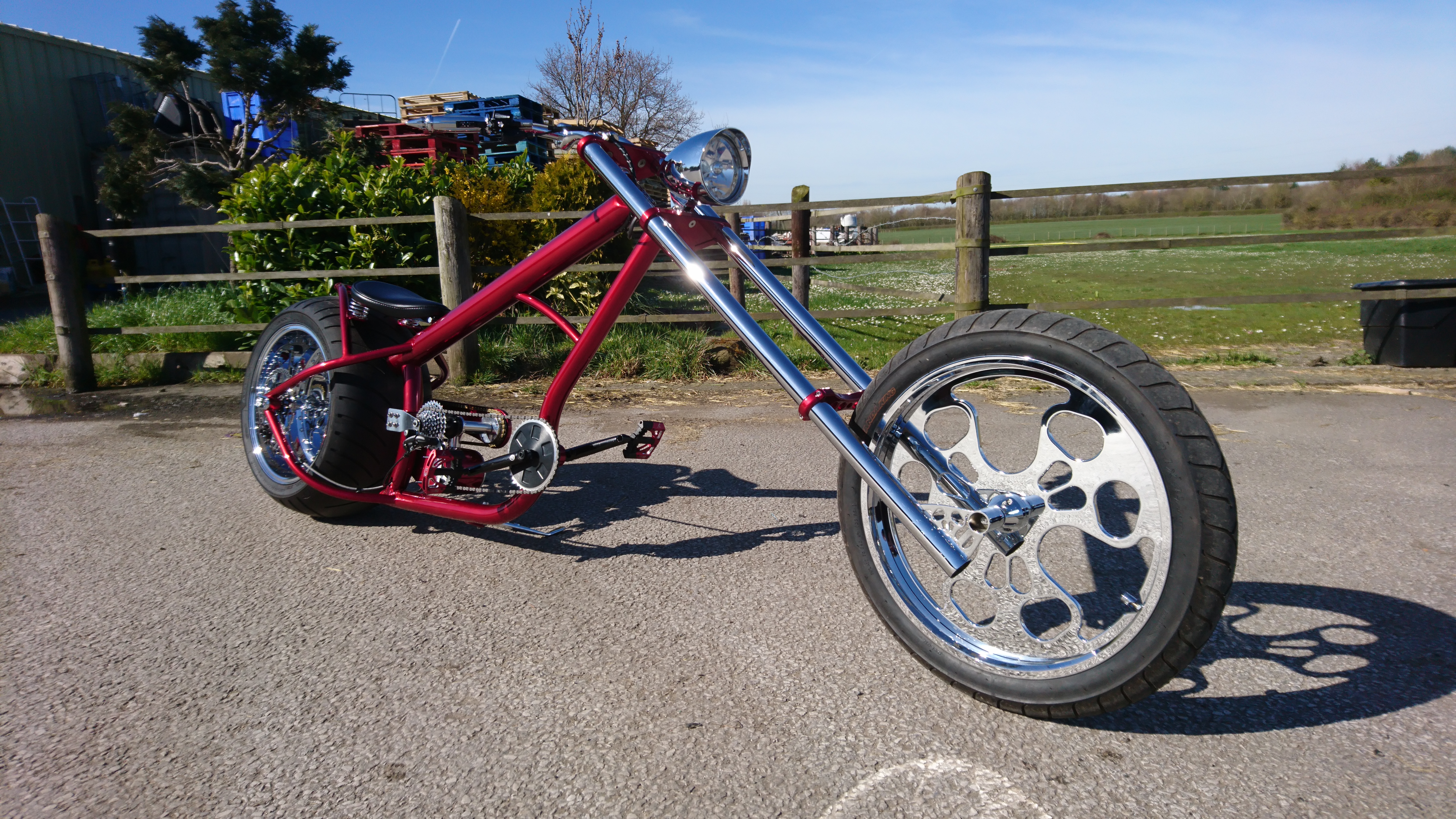 custom chopper bicycles for sale